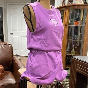 Nike Lavender Sleeveless Jumpsuit